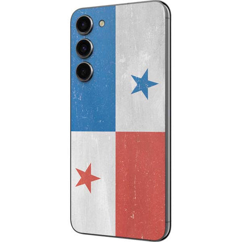 Panama Flag Distressed Galaxy S23 Plus Skin