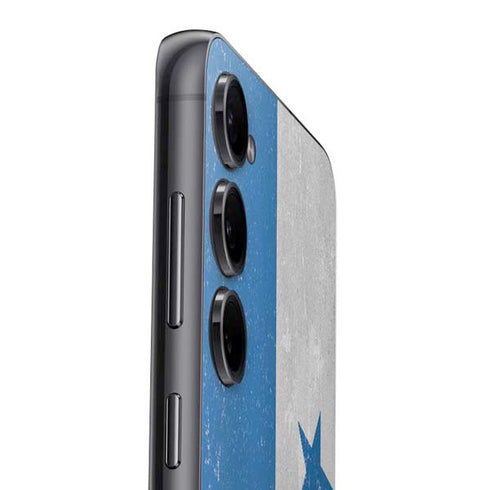 Panama Flag Distressed Galaxy S23 Plus Skin