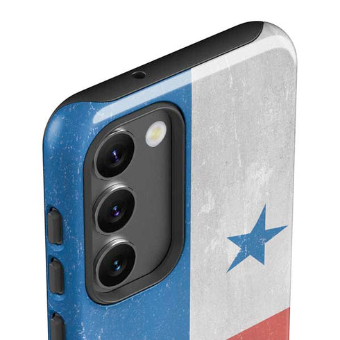 Panama Flag Distressed Galaxy S23 Pro Case