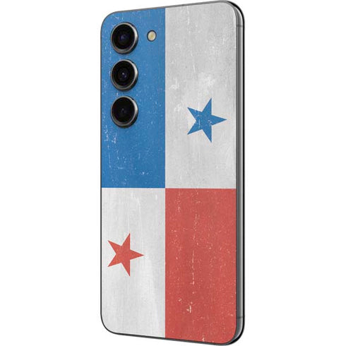 Panama Flag Distressed Galaxy S23 Skin