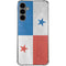 Panama Flag Distressed Galaxy S24 Plus Clear Case