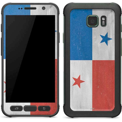 Panama Flag Distressed Galaxy S7 Active Skin