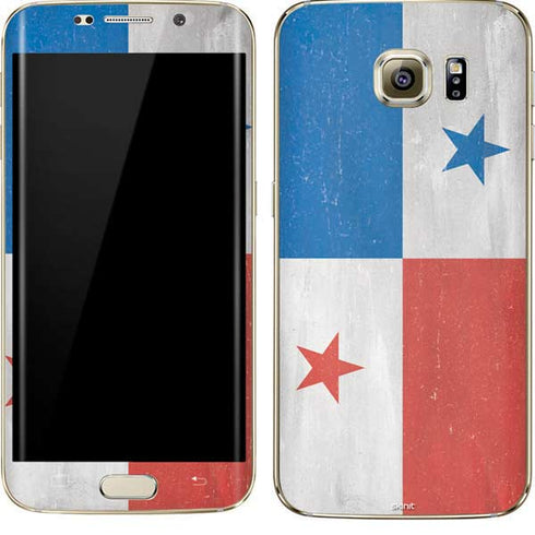 Panama Flag Distressed Galaxy S7 Edge Skin
