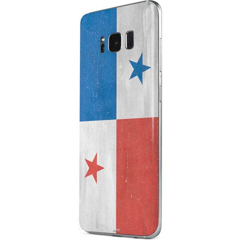 Panama Flag Distressed Galaxy S8 Skin
