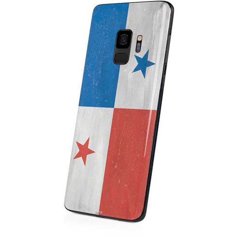 Panama Flag Distressed Galaxy S9 Skin