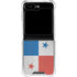 Panama Flag Distressed Galaxy Z Flip5 5G Clear Case