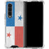Panama Flag Distressed Galaxy Z Fold4 5G Clear Case