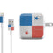 Panama Flag Distressed iPad Charger (10W USB) Skin