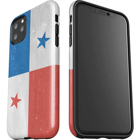 Panama Flag Distressed iPhone 11 Pro Max Impact Case