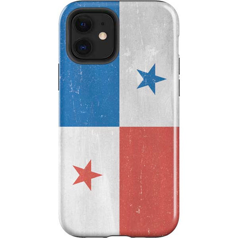 Panama Flag Distressed iPhone 12 Impact Case