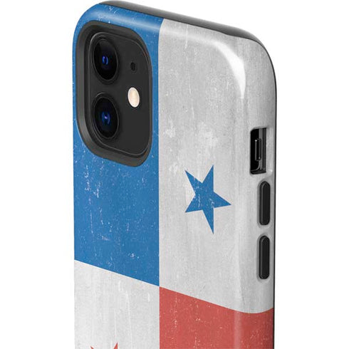 Panama Flag Distressed iPhone 12 Impact Case