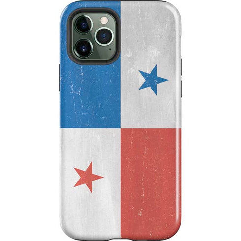 Panama Flag Distressed iPhone 12 Pro Impact Case
