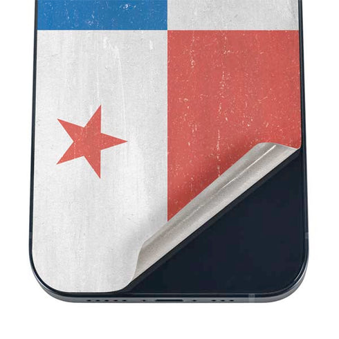 Panama Flag Distressed iPhone 12 Skin