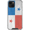 Panama Flag Distressed iPhone 13 Mini Clear Case