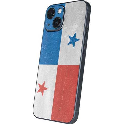 Panama Flag Distressed iPhone 13 Mini Skin