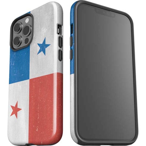 Panama Flag Distressed iPhone 13 Pro Max Impact Case