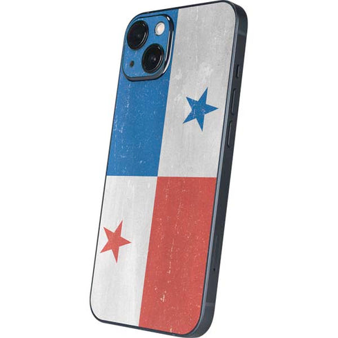 Panama Flag Distressed iPhone 13 Skin
