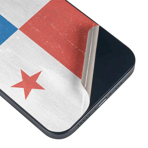 Panama Flag Distressed iPhone 13 Skin