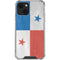 Panama Flag Distressed iPhone 14 Clear Case