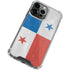 Panama Flag Distressed iPhone 15 Pro Clear Case