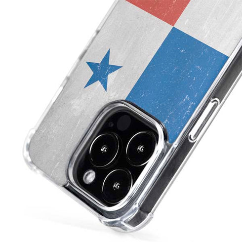 Panama Flag Distressed iPhone 14 Pro Max MagSafe Case