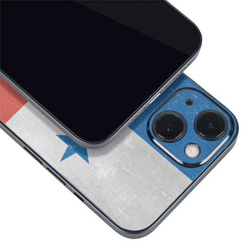 Panama Flag Distressed iPhone 15 Skin