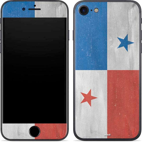 Panama Flag Distressed iPhone 7 Skin