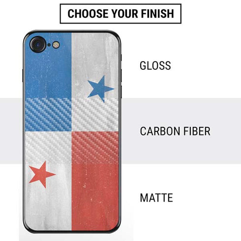 Panama Flag Distressed iPhone SE (2nd & 3rd Gen) Skin