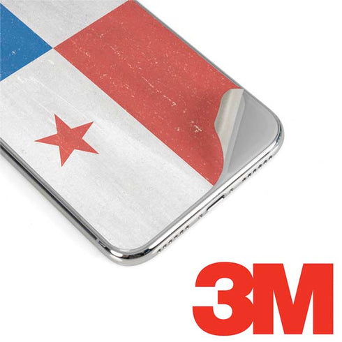 Panama Flag Distressed iPhone X Skin