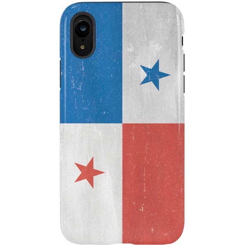 Panama Flag Distressed iPhone XR Pro Case