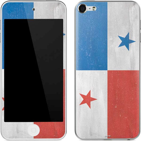 Panama Flag Distressed Apple iPod Skin