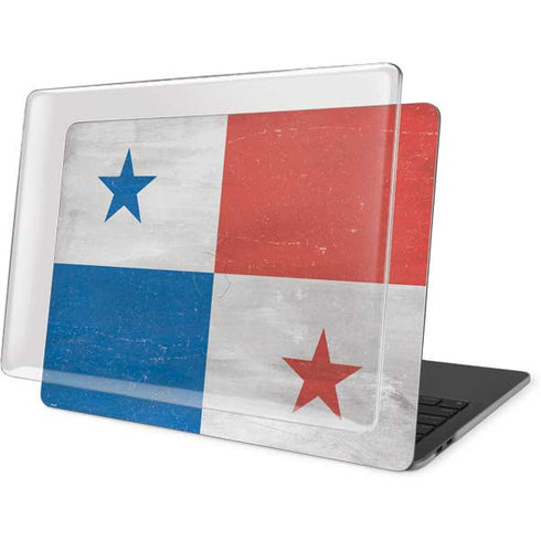 Panama Flag Distressed MacBook Pro 13in (2020) Case plus Skin