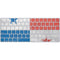 Panama Flag Distressed Magic Keyboard Skin