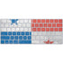 Panama Flag Distressed Magic Keyboard Skin