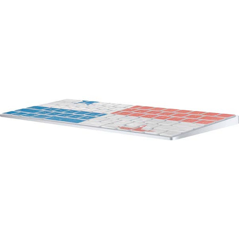Panama Flag Distressed Magic Keyboard Skin