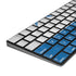 Panama Flag Distressed Magic Keyboard with Numeric Keypad Skin