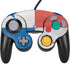 Panama Flag Distressed Nintendo GameCube Controller Skin