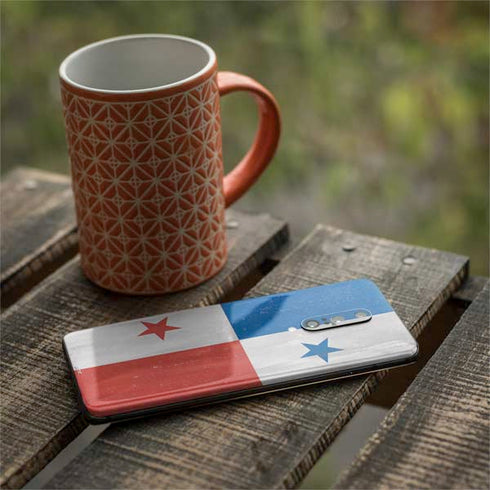 Panama Flag Distressed OnePlus 7 Pro Skin