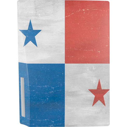 Panama Flag Distressed PS5 Console Skin