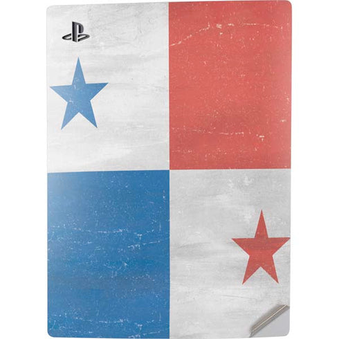 Panama Flag Distressed PS5 Digital Edition Console Skin