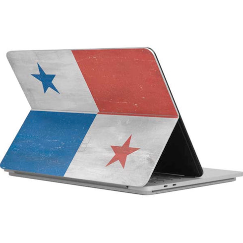 Panama Flag Distressed Surface Laptop Studio Skin