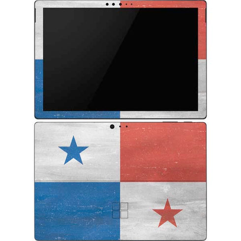 Panama Flag Distressed Surface Pro 6 Skin