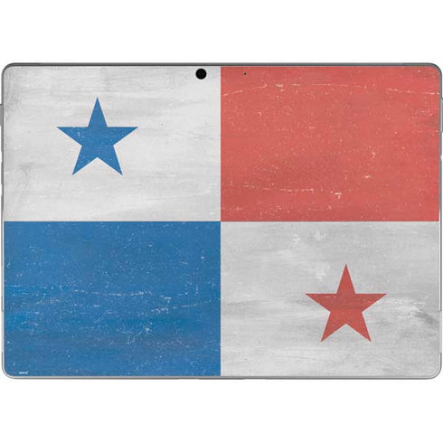 Panama Flag Distressed Surface Pro 8 Skin
