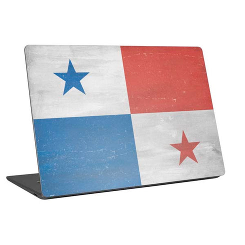 Panama Flag Distressed Universal Laptop 13in (10.6 x 7.6in) Skin