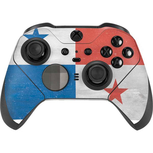 Panama Flag Distressed Xbox Elite Wireless Controller Series 2 Skin