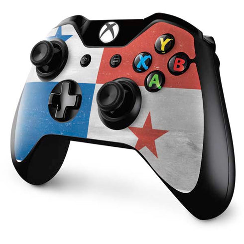 Panama Flag Distressed Xbox One Controller Skin