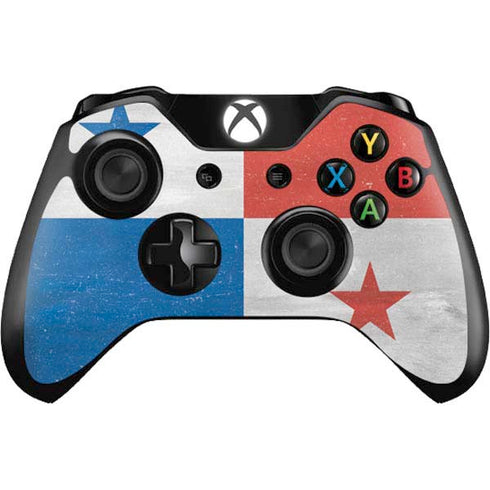 Panama Flag Distressed Xbox One Controller Skin