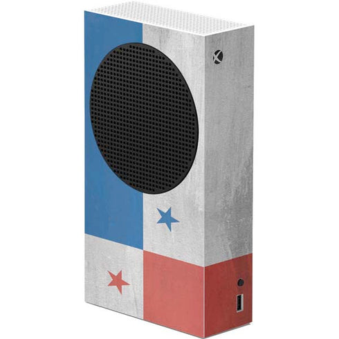 Panama Flag Distressed Xbox Series S Console Skin