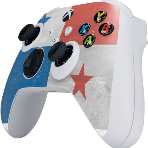 Panama Flag Distressed Xbox Series S Controller Skin