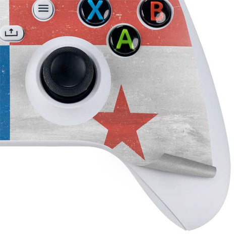 Panama Flag Distressed Xbox Series S Controller Skin